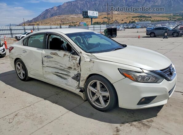 1N4AL3AP0HN347468 2017 NISSAN ALTIMA Белый Передняя правая четверть