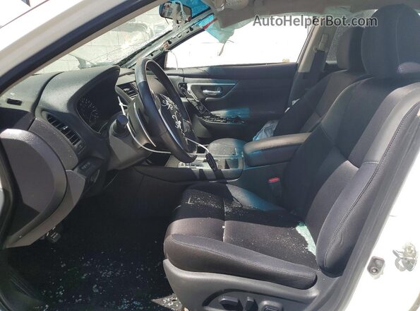 1N4AL3AP0HN347468 2017 NISSAN ALTIMA Белый Вид салона спереди