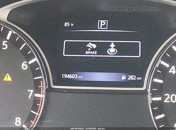 1N4AL3AP0HN364643 2017 NISSAN ALTIMA Black Widok tylnych siedzeń