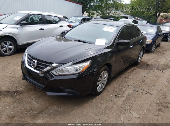 1N4AL3AP0HN364643 2017 NISSAN ALTIMA Black Przód lewy