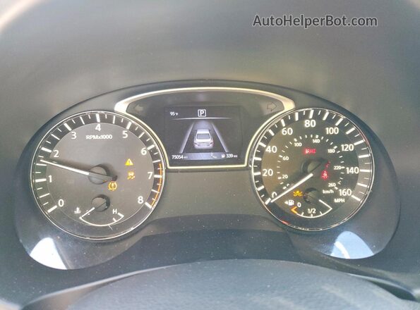 1N4AL3AP0JC136191 2018 NISSAN ALTIMA Silver Սարքավորումների վահանակի տեսք
