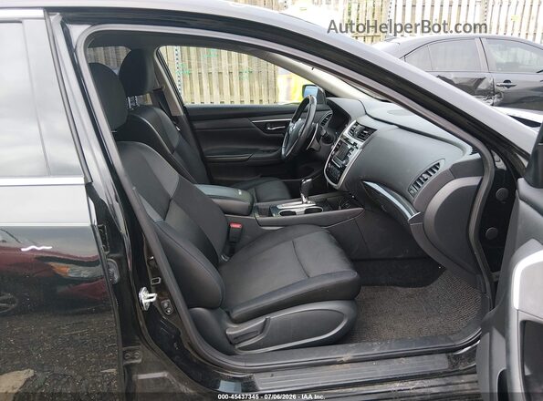 1N4AL3AP0JC139642 2018 NISSAN ALTIMA Black Widok wnętrza z przodu