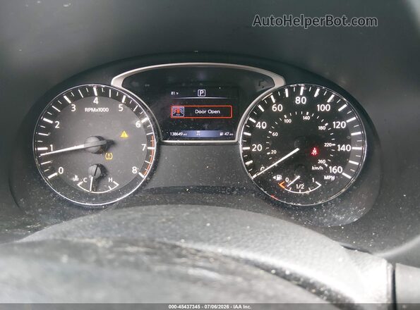 1N4AL3AP0JC139642 2018 NISSAN ALTIMA Black Widok tylnych siedzeń
