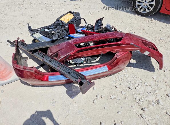 1N4AL3AP0JC160510 2018 NISSAN ALTIMA Red Vista del compartimento del motor