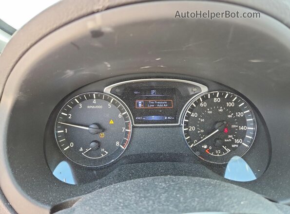 1N4AL3AP0JC160510 2018 NISSAN ALTIMA Red Vista del cuadro de instrumentos