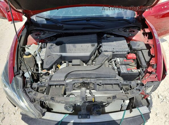 1N4AL3AP0JC160510 2018 NISSAN ALTIMA Red Vista interior trasera