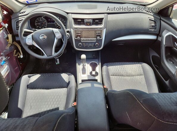 1N4AL3AP0JC160510 2018 NISSAN ALTIMA Red Vista del salpicadero
