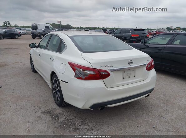 1N4AL3AP0JC161723 2018 NISSAN ALTIMA Белый Задняя левая четверть