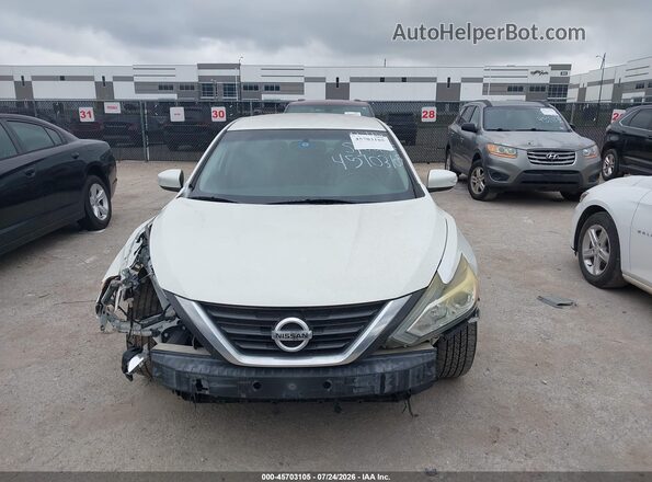 1N4AL3AP0JC161723 2018 NISSAN ALTIMA Белый Вид щитка приборов