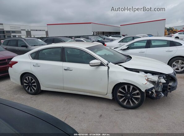 1N4AL3AP0JC161723 2018 NISSAN ALTIMA Белый Вид задней части салона
