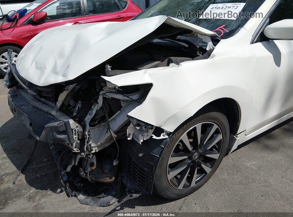 1N4AL3AP0JC163178 2018 NISSAN ALTIMA White წინა ხედი