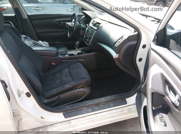1N4AL3AP0JC163178 2018 NISSAN ALTIMA White წინა სალონის ხედი