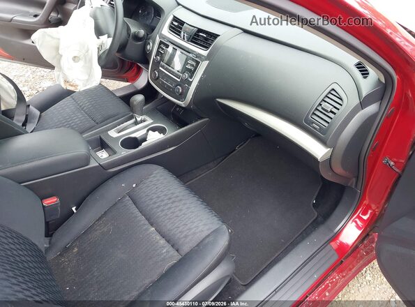 1N4AL3AP0JC178117 2018 NISSAN ALTIMA Red Front interior view
