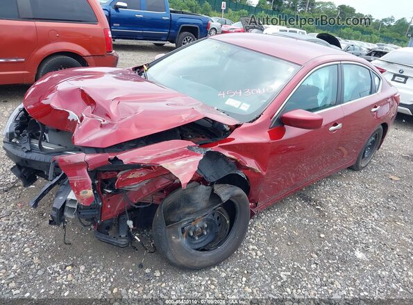 1N4AL3AP0JC178117 2018 NISSAN ALTIMA Red Front left