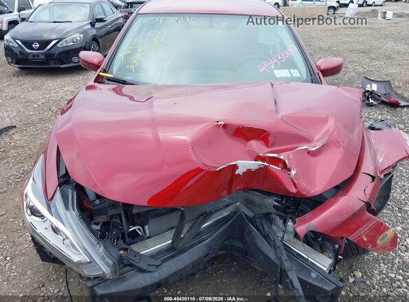 1N4AL3AP0JC178117 2018 NISSAN ALTIMA Red Dashboard view