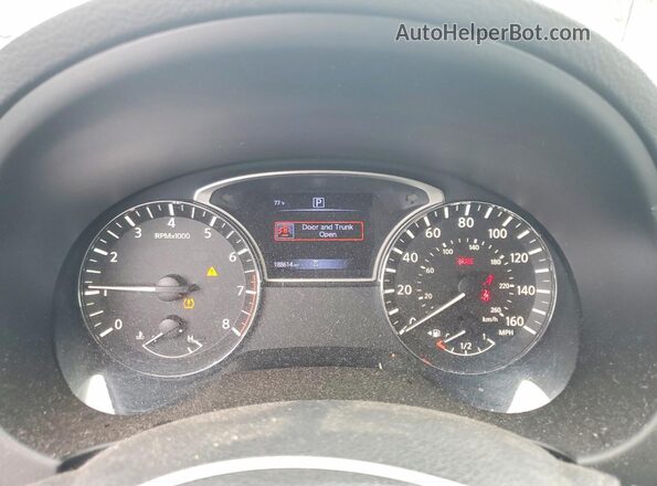 1N4AL3AP0JC183558 2018 NISSAN ALTIMA Silver Vista del cuadro de instrumentos