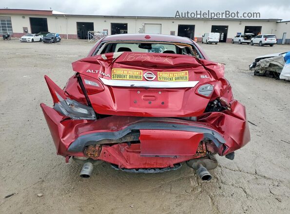 1N4AL3AP0JC187500 2018 NISSAN ALTIMA Red Widok z tyłu