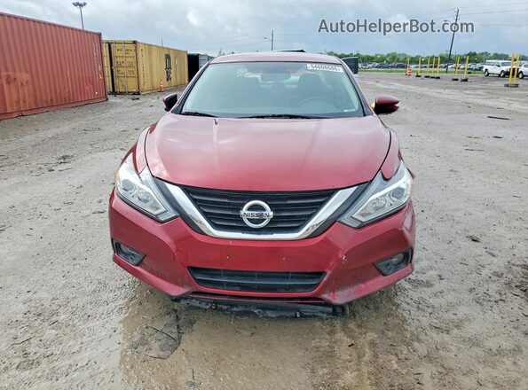 1N4AL3AP0JC187500 2018 NISSAN ALTIMA Red Widok z przodu