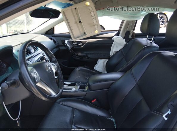 1N4AL3AP0JC195340 2018 NISSAN ALTIMA Black Widok wnętrza z przodu