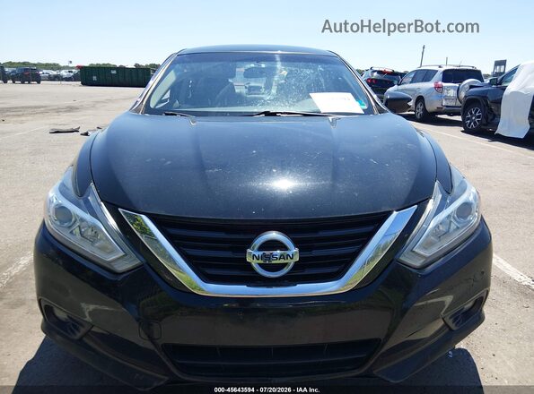 1N4AL3AP0JC195340 2018 NISSAN ALTIMA Black Widok zestawu wskaźników