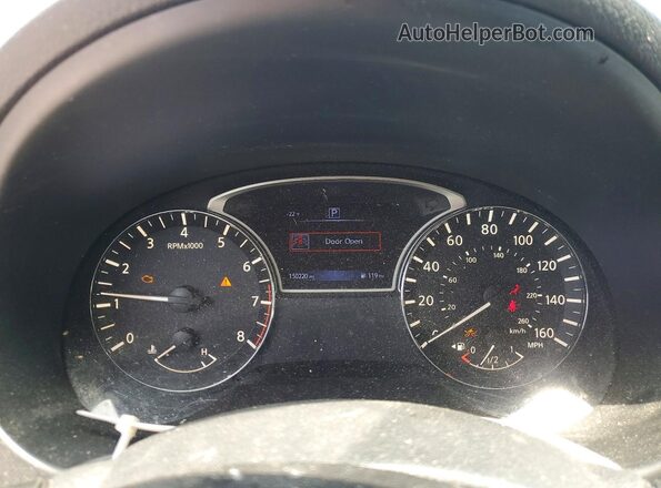1N4AL3AP0JC198304 2018 NISSAN ALTIMA Серебряный Вид щитка приборов