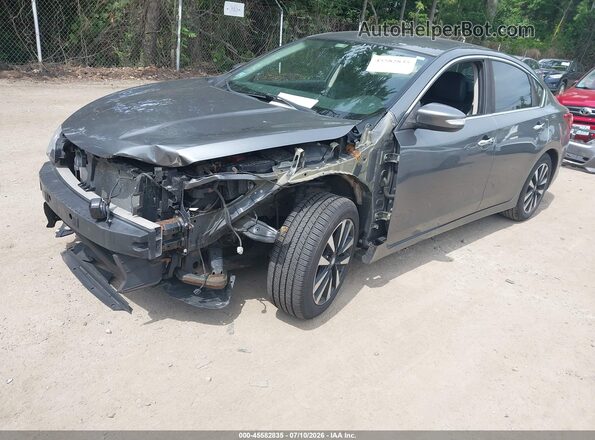1N4AL3AP0JC199209 2018 NISSAN ALTIMA Серый Передняя левая четверть