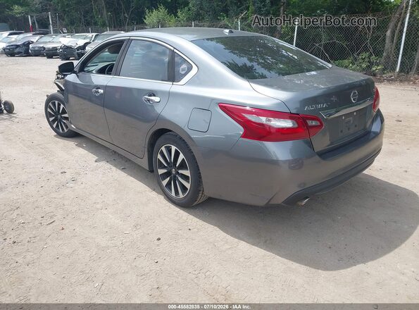 1N4AL3AP0JC199209 2018 NISSAN ALTIMA Серый Задняя левая четверть