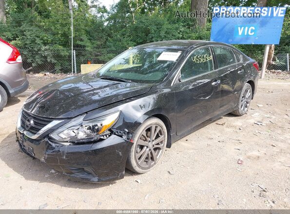 1N4AL3AP0JC272322 2018 NISSAN ALTIMA Black Przód lewy