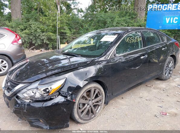 1N4AL3AP0JC272322 2018 NISSAN ALTIMA Black Widok z przodu