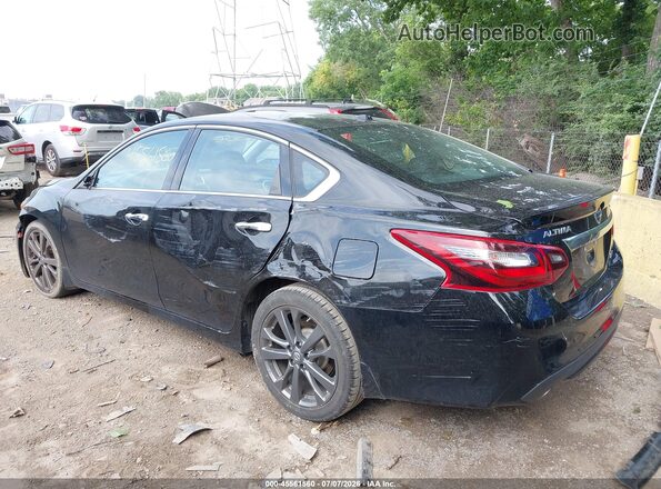 1N4AL3AP0JC272322 2018 NISSAN ALTIMA Black Tył lewy