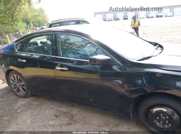1N4AL3AP0JC272322 2018 NISSAN ALTIMA Black Widok wnętrza z tyłu
