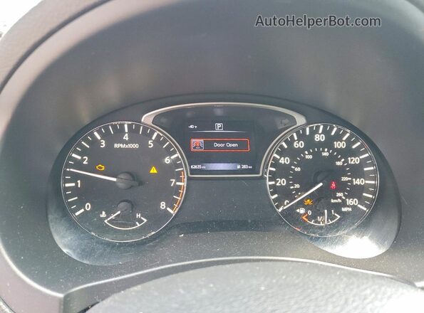 1N4AL3AP0JC287371 2018 NISSAN ALTIMA Black Instrument cluster view