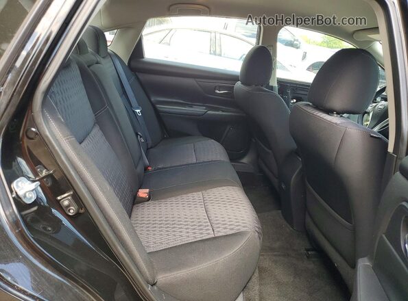 1N4AL3AP0JC287371 2018 NISSAN ALTIMA Black Rear seats view