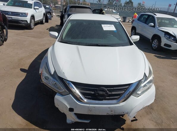 1N4AL3AP0JC299990 2018 NISSAN ALTIMA White Вид панелі приладів