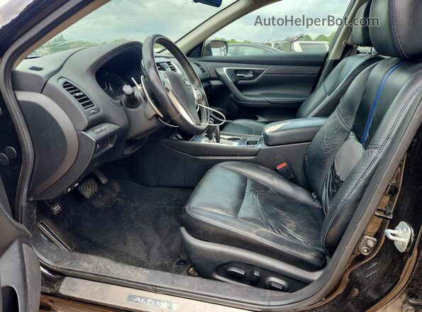 1N4AL3AP0JC471323 2018 NISSAN ALTIMA Black Front interior view