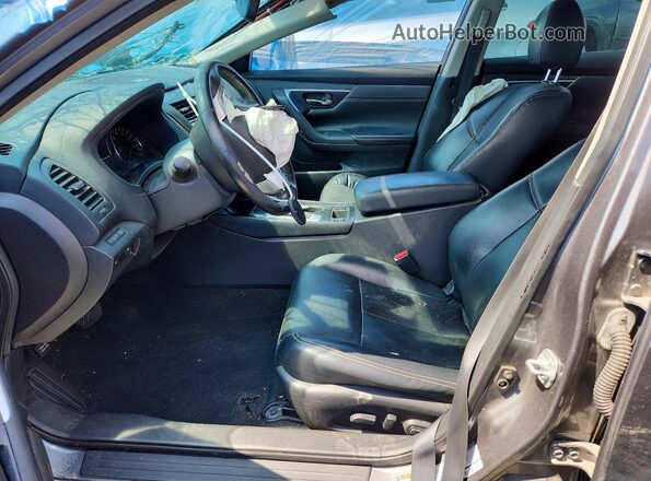 1N4AL3AP1GC117318 2016 NISSAN ALTIMA Gray წინა სალონის ხედი