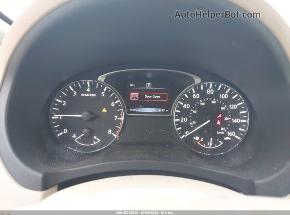 1N4AL3AP1GC135334 2016 NISSAN ALTIMA Red Հետևի նստատեղերի տեսք