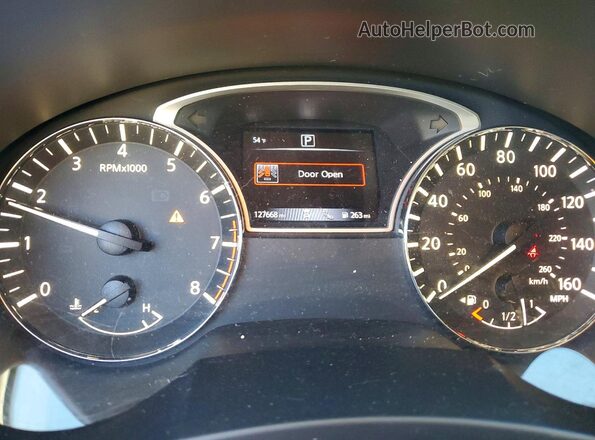 1N4AL3AP1GC153686 2016 NISSAN ALTIMA Black Widok zestawu wskaźników