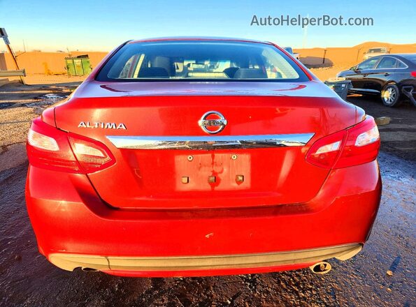 1N4AL3AP1GC155406 2016 NISSAN ALTIMA Red Widok z tyłu