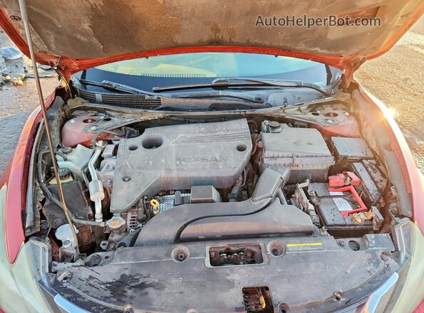1N4AL3AP1GC155406 2016 NISSAN ALTIMA Red Widok wnętrza z tyłu