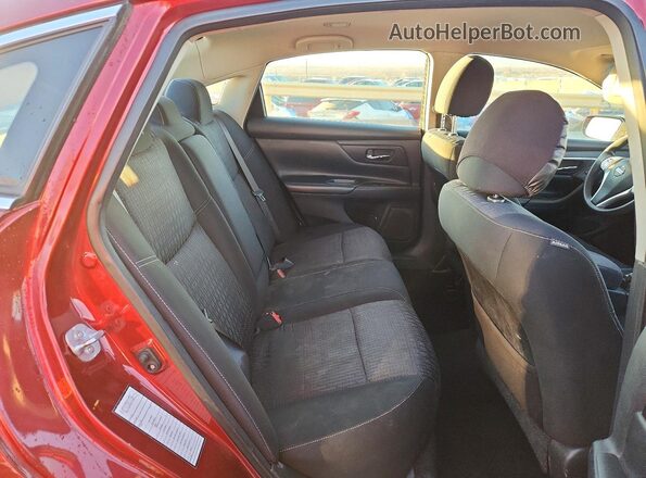 1N4AL3AP1GC155406 2016 NISSAN ALTIMA Red Widok tylnych siedzeń