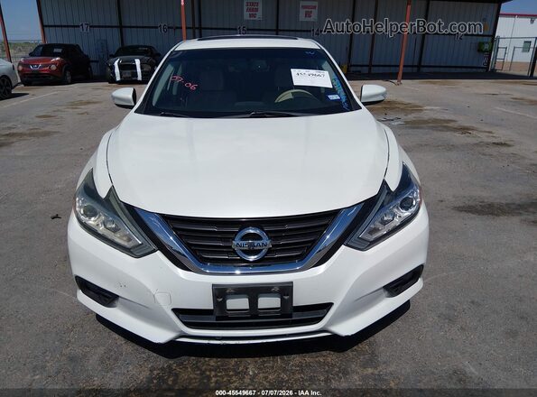 1N4AL3AP1GC227107 2016 NISSAN ALTIMA White Widok zestawu wskaźników