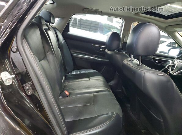 1N4AL3AP1GC246398 2016 NISSAN ALTIMA Black Widok tylnych siedzeń