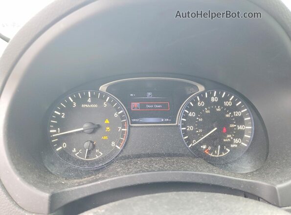 1N4AL3AP1GC249852 2016 NISSAN ALTIMA White Vista del cuadro de instrumentos