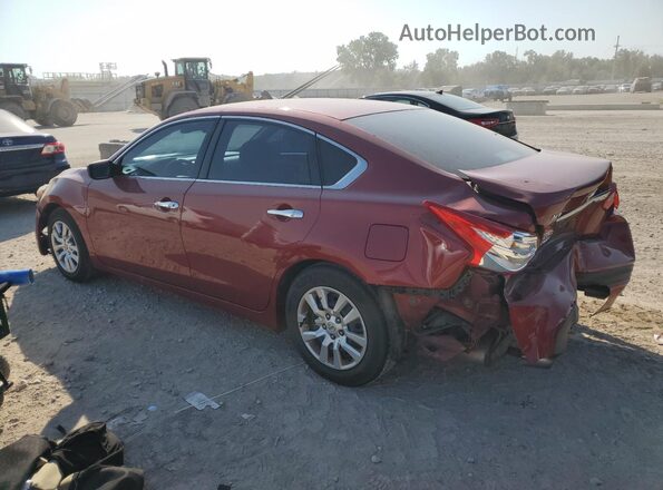 1N4AL3AP1GC254159 2016 NISSAN ALTIMA Red Задня ліва чверть
