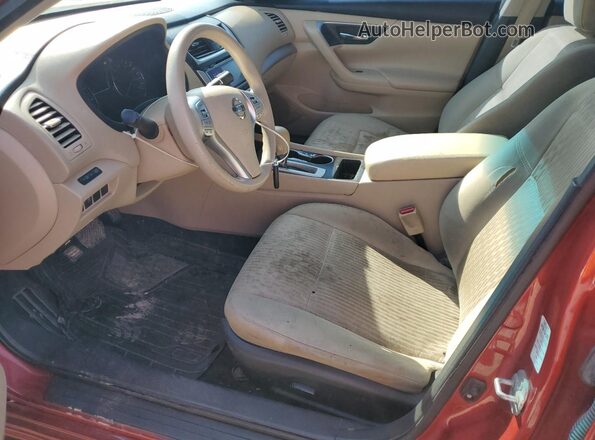 1N4AL3AP1GC254159 2016 NISSAN ALTIMA Red Вид салону спереду