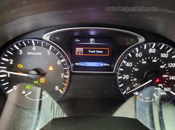 1N4AL3AP1GC263556 2016 NISSAN ALTIMA Gray Widok zestawu wskaźników