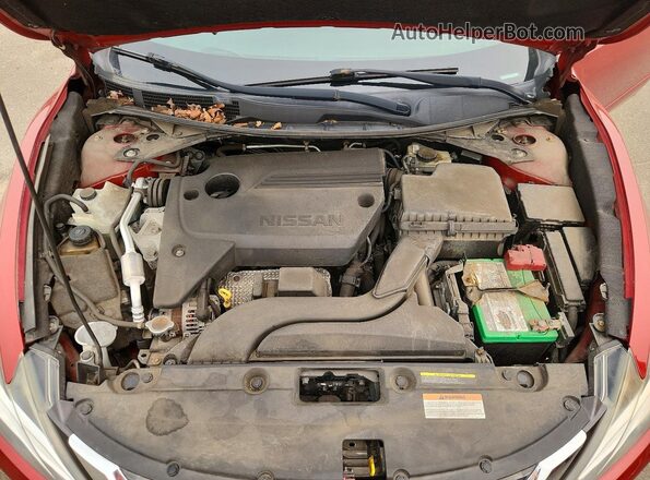 1N4AL3AP1GC273021 2016 NISSAN ALTIMA Red Vista interior trasera