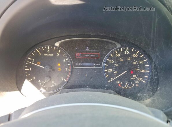 1N4AL3AP1GC291258 2016 NISSAN ALTIMA Black ხელსაწყოთა პანელის ხედი