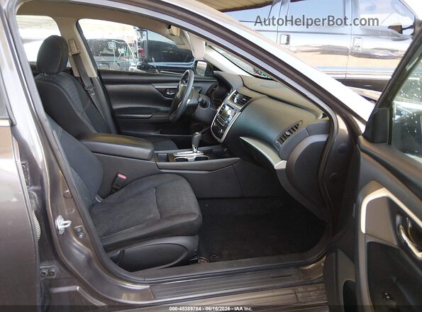 1N4AL3AP1GN313778 2016 NISSAN ALTIMA Brown Front interior view